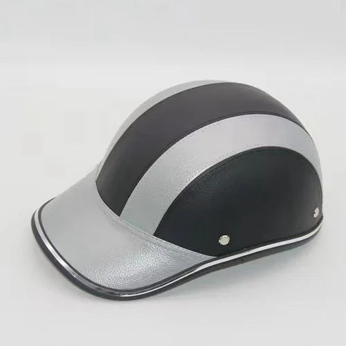 New Baseball Helmet Motorcycle Half Cap - Classic Bike & Scooter Helmet for Men & Women, Anti-UV Safety Hard Hat for Mountain Cycling