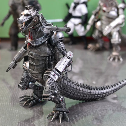 Spot Godzilla & Mecha Godzilla Action Figures – Fully Articulated Anime Model Toys for Kids Collectible Gift