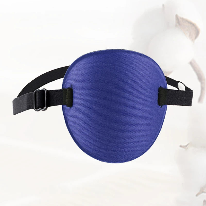 Adjustable Single Eye Patch – 3D Foam Breathable Eyeshade Medical Eye Mask for Strabismus & Amblyopia Training Therapy Use