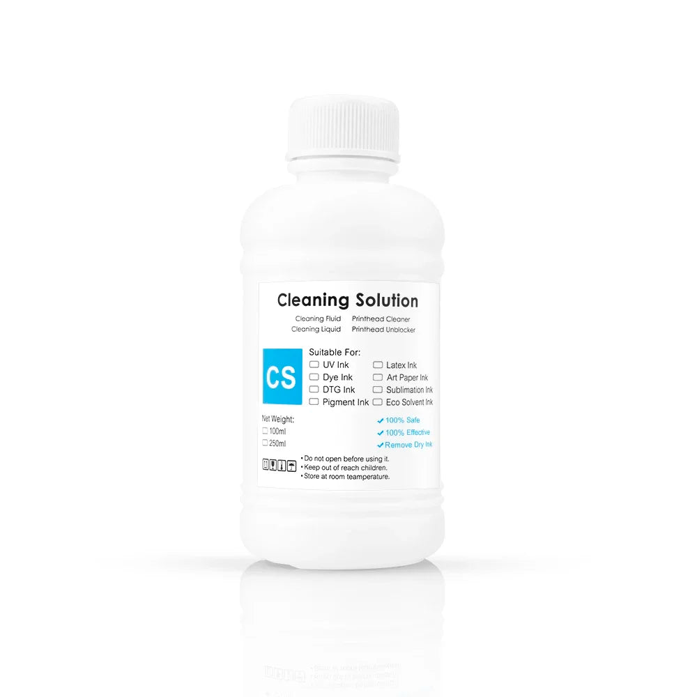 Eco Solvent Ink Cleaning Solution for Epson Mimaki Roland Printhead JV3 JV33 JV34 JV5 CJV5 Maintenance Cleaning Fluid