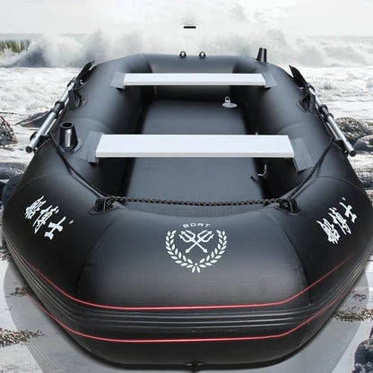 Professional Inflatable Dinghy Raft – Tear-Resistant Foldable Rowing Boat for Adults, Kayak, Canoe & Fishing