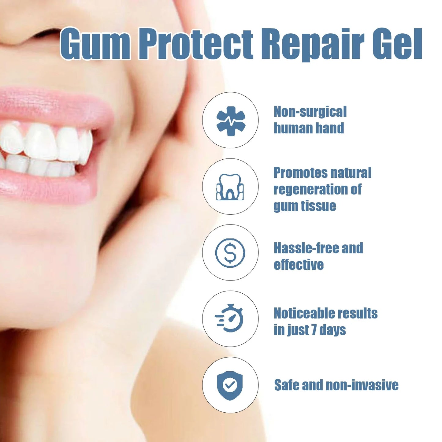 Dental Repair Gel – Deep-Cleaning Tooth & Gum Care, Soothes Inflamed Gums & Reduces Bad Breath