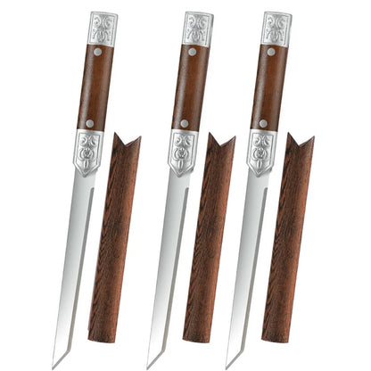 M390 Stainless Steel Meat Knife Set - 1/2/3-Piece Ultra-Sharp 62HRC Kitchen Cutting Knives for Meat, Fruit & Bone Removal