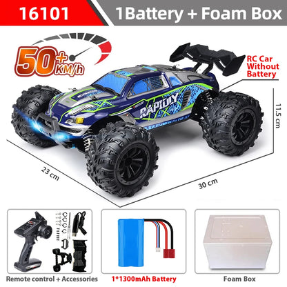 1:14 95KM/H Brushless RC Car – Professional 4WD Electric High-Speed Off-Road Drift Toy for Kids, VS WLtoys 144010