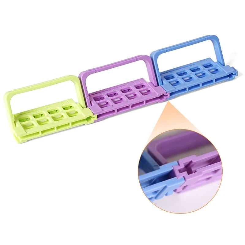 8/16 Hole Autoclavable Endo File Holder - Endodontic Drill Stand Root Canal File Organizer Block