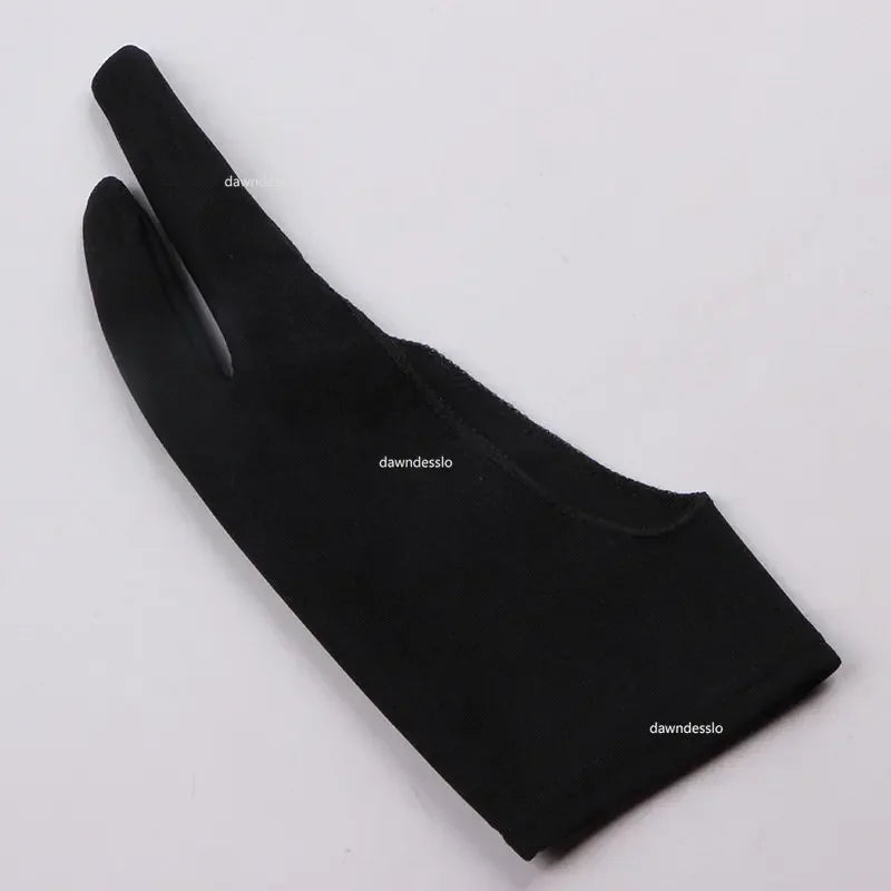 Anti-Touch Two-Finger Hand Gloves for Tablet Drawing & Digital Art - Anti-Fouling, Oil Painting Screen Protection