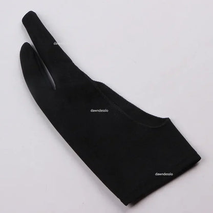 Anti-Touch Two-Finger Hand Gloves for Tablet Drawing & Digital Art - Anti-Fouling, Oil Painting Screen Protection