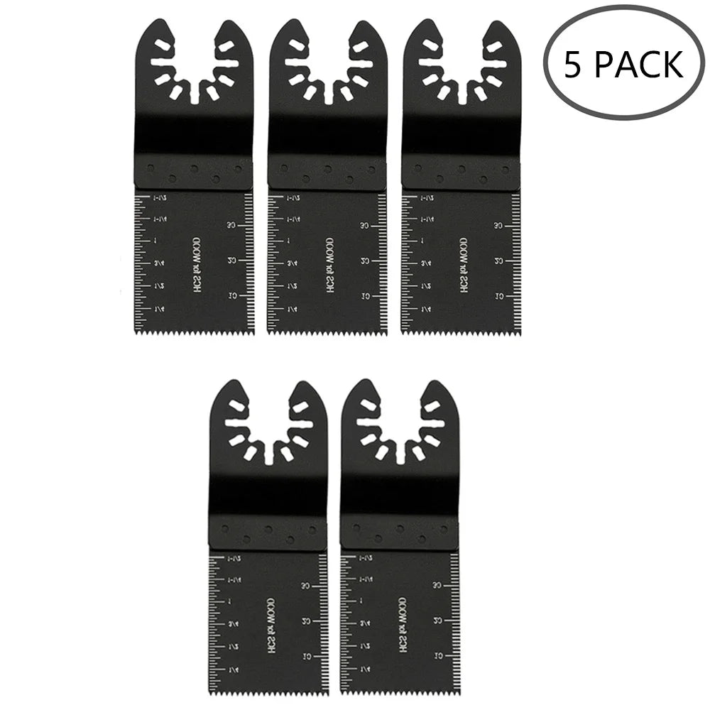 Oscillating Multi-Tool Saw Blades Set (10/60/100Pcs) – Fast Cutting Renovator Blades for Wood, Metal & Plastic Multi-Function Cutter Kit