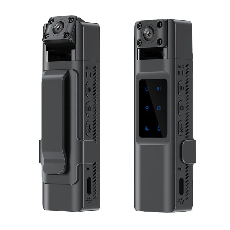 JOZUZE Mini Portable Body Camera – 1080P Wearable Police, Sport, and Business Conference Video Recorder
