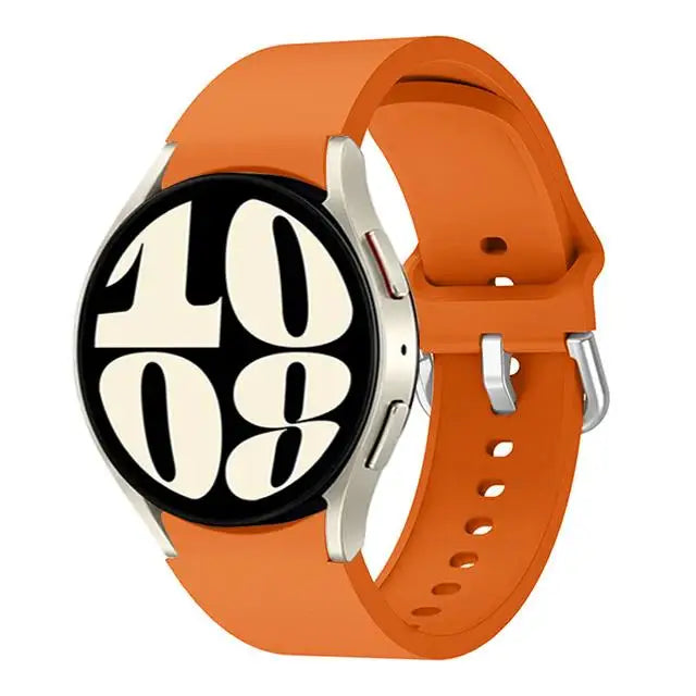 Samsung Galaxy Watch Silicone Sport Band - Replacement Strap for Galaxy Watch 4, 5, 6, 7, 5 Pro and Classic 40mm, 44mm, 45mm