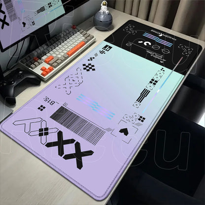 Cartoon Pink CSGO Gamer Mouse Pad – 400x900mm Anti-Slip Rubber Desk Mat for Keyboard & Gaming Accessories