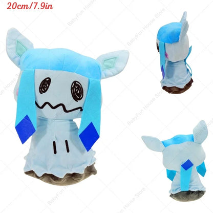 Pokémon Plush Toy Collection – Shiny Mimikyu, Charizard, Snorlax, Eevee Evolutions and Collectible Gift Dolls