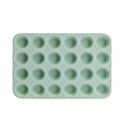 12/24 Hole Silicone Baking Mold - 3D Sphere Chocolate Mold Cupcake Muffin Cake Pan for DIY Dessert Kitchen Tools