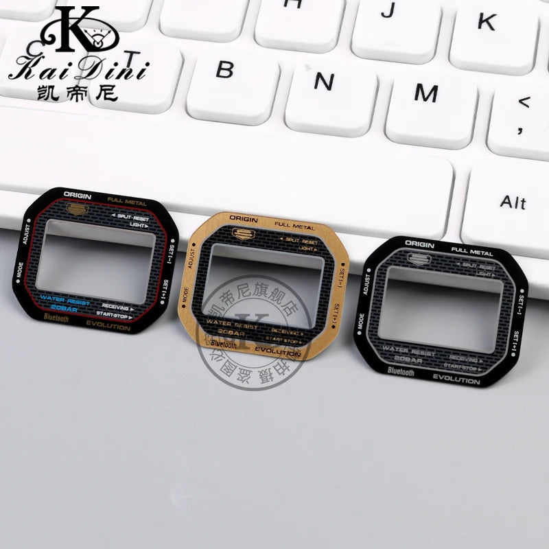 Tempered Mirror Glass Screen Protector for Casio DW-5600 GM-5600 GW-B5600 - Reflective Watch Display Film Accessory