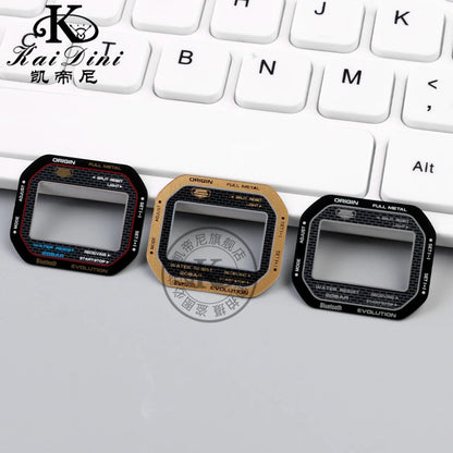 Tempered Mirror Glass Screen Protector for Casio DW-5600 GM-5600 GW-B5600 - Reflective Watch Display Film Accessory