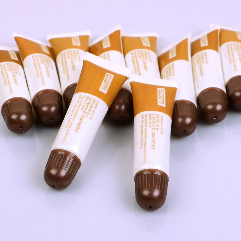 30/50/100pcs Vitamin A&D Tattoo Aftercare Cream – Healing Gel for Skin, Anti-Scar & Color Preservation, PMU Tattoo Care