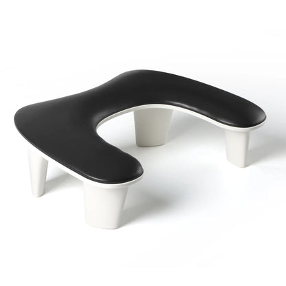 U-Shaped Nail Arm Rest Pillow with Detachable Brackets – Manicure Hand Rest for Nail Salon