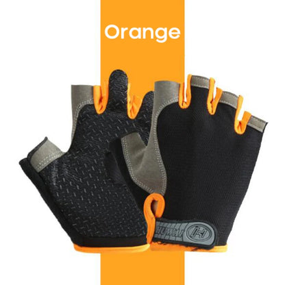 Half Finger Cycling Gloves – Anti-Slip, Breathable, Anti-Sweat & Shockproof for Men & Women