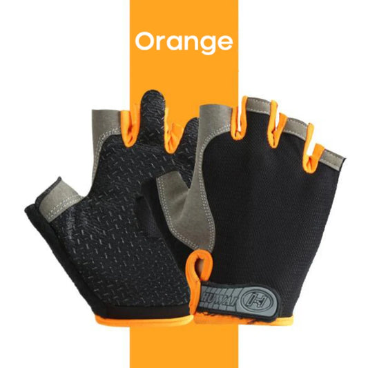 Half Finger Cycling Gloves – Anti-Slip, Breathable, Anti-Sweat & Shockproof for Men & Women