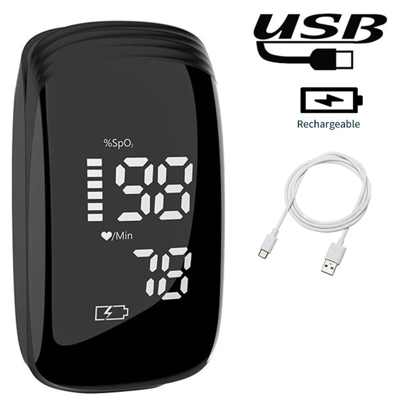 Rechargeable Digital Infrared Thermometer - Non-Contact Body Temperature Monitor for Adults and Infants with LCD Display