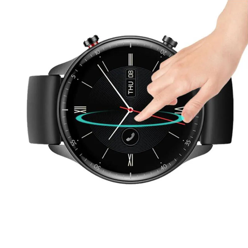 5pcs TPU Clear Protective Film for OPPO Watch X & OnePlus Watch 2 — Soft Screen Protector for Smartwatches