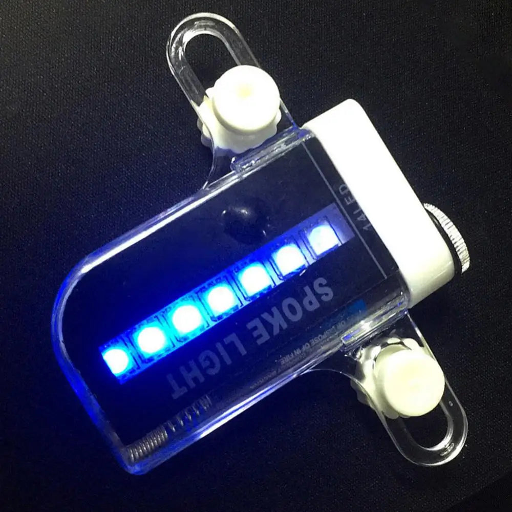 Waterproof LED Spoke Light for MTB and Road Bikes - Bicycle Wheel Tire Valve Stem Rim Decor, Cycling Accessories