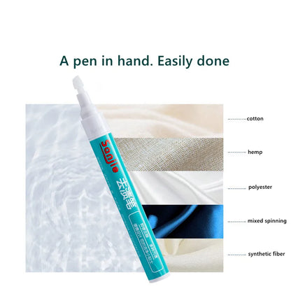 Magic Stain Remover Pen - Portable, Washing-Free Solution for Clothing Stains, Ideal for Oil and Red Wine on T-Shirts