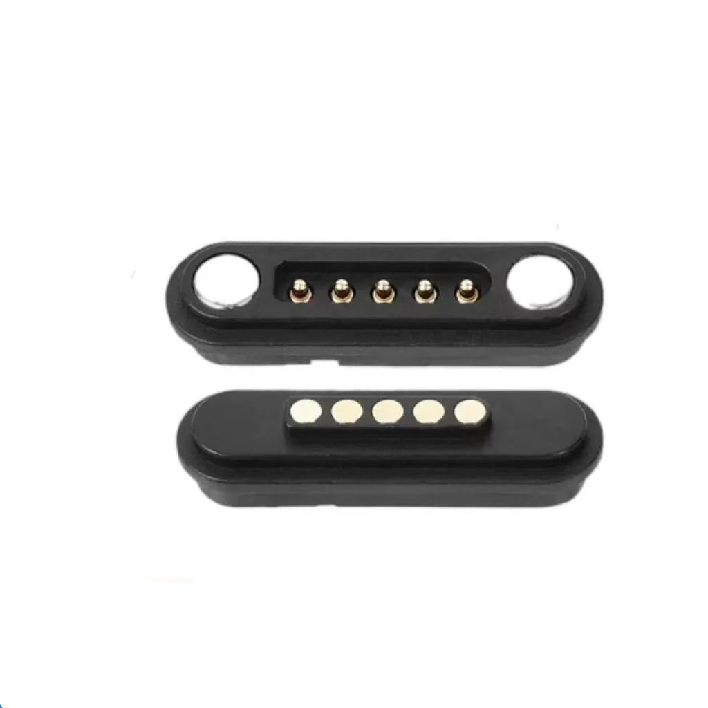 Magnetic Pogo Pin Connector - 2–14 Pin Spring-Loaded Contact Charging Dock, 2.8mm Pitch Plug