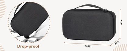 Travel Sunglasses Organizer Case Bag for Men and Women – Polarized Sunglasses Storage Holder (Bag Only)