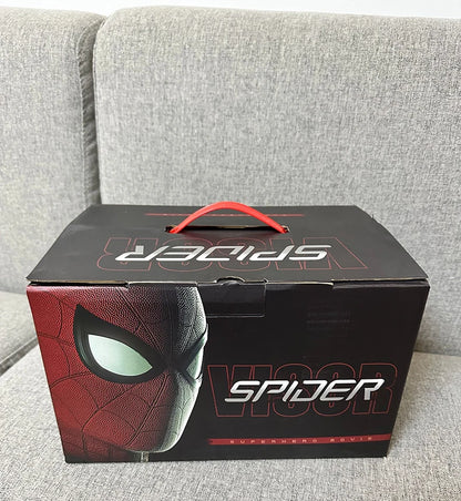 Spider-Man: No Way Home Luxury Helmet with Rechargeable Remote - Movable Eyes Cosplay Mask Decoration Gift Toy