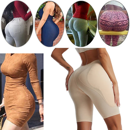 Women’s Butt Lifter Shapewear Panties – Padded Hip Enhancer Body Shaper Push-Up Underwear