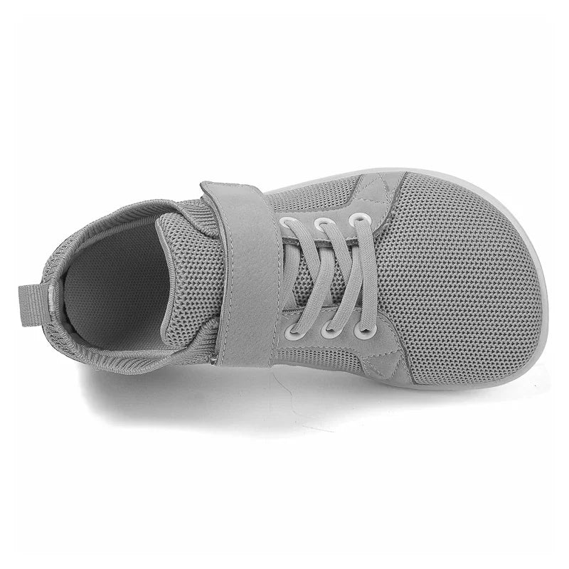 Kids Barefoot Sneakers - Wide Toe Natural Foot Shape Shoes For Boys & Girls Toddlers and Big Kids
