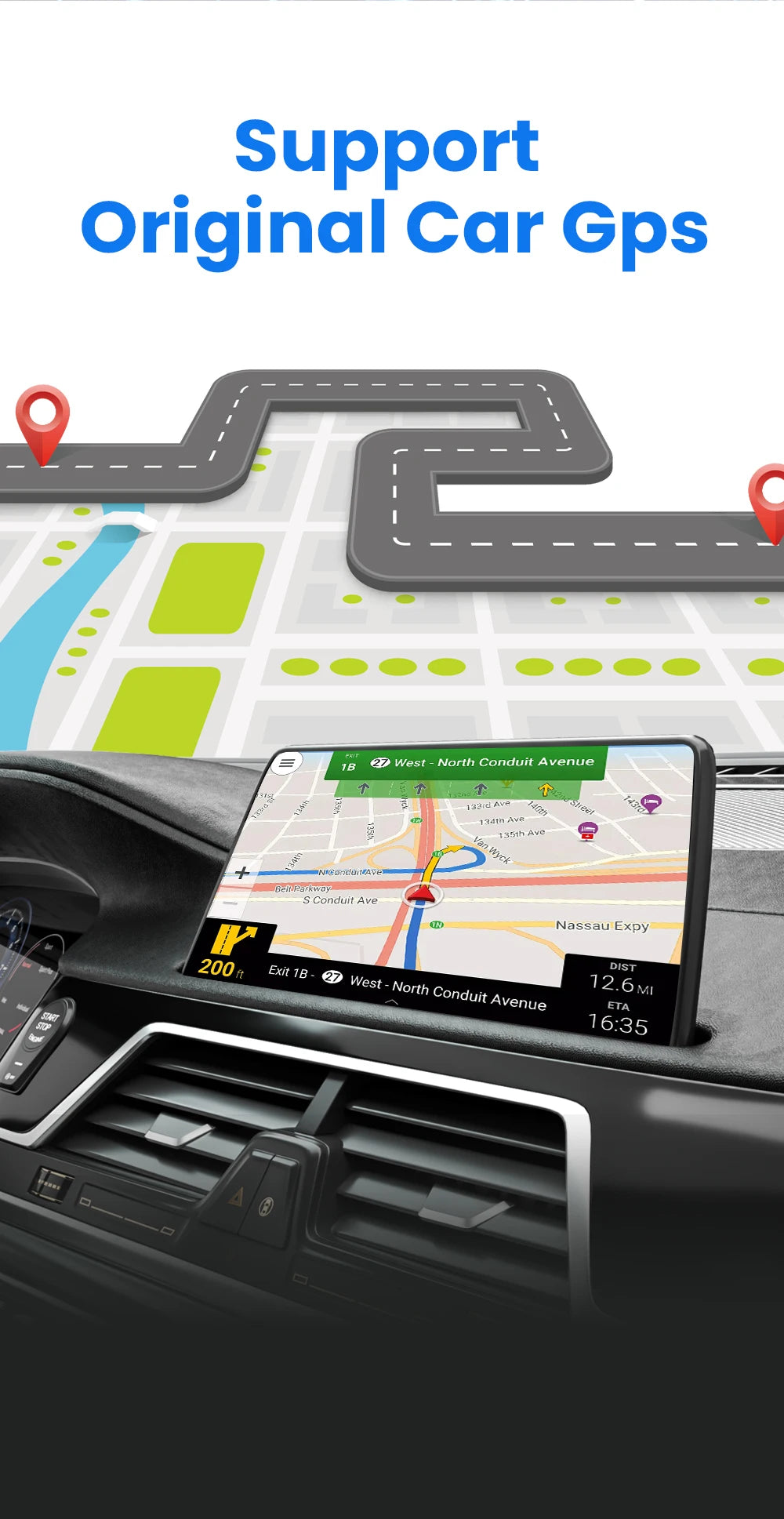 2-in-1 Wireless CarPlay & Android Auto Dongle – Type-C USB Bluetooth WiFi Adapter for Chevrolet, Citroen, Buick, Cadillac, Chery, VW