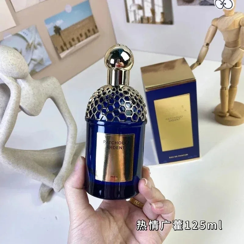 125ml Women's Rose & Sandalwood Perfume — Long-Lasting Floral Fragrance with Leather Notes, Pheromone Cologne for Men