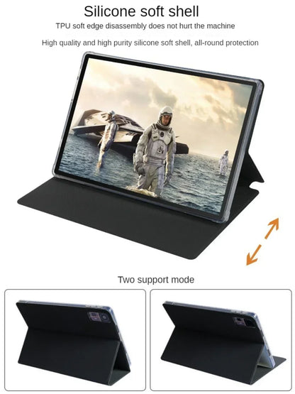 Chuwi AuPad 10.95″ Tablet PU Leather Case — Multi-Angle Stand with Auto Wake/Sleep for HiPad 11 (2024)