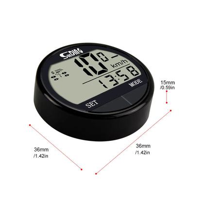 Bike Computer Speedometer - Multi-Function Bicycle Odometer for Men, Women & Teens Cycling