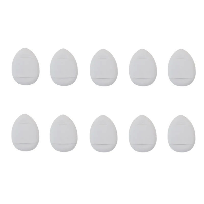 5/10Pcs Mini Finger Puff Foundation Sponge Set for BB Cream, Concealer & Powder - Makeup Applicator Tools