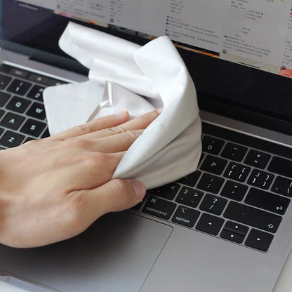 Microfiber Keyboard Dust Cover - Ultra Thin Waterproof Protector for MacBook Pro Air 15-16 Inch
