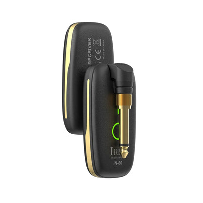 IRIN IN-80 Guitar Wireless System - Audio Amplifier Transceiver, Wireless Guitar Transmitter Receiver for Electric Guitar and Bass
