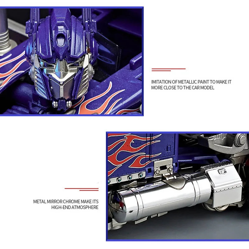 30CM Transforming Robot Toy – Optimus Prime, Bumblebee & Megatron Alloy Action Figures for Kids