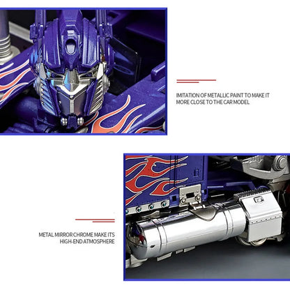 30CM Transforming Robot Toy – Optimus Prime, Bumblebee & Megatron Alloy Action Figures for Kids