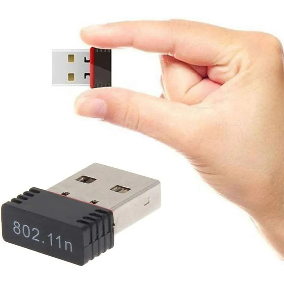 RTL8188 150Mbps USB WiFi Adapter – Wireless Network Dongle for Raspberry Pi, Desktop, Laptop, and Windows PC