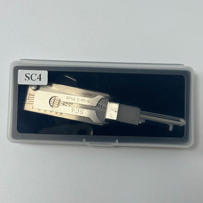 LISHI 2-in-1 Auto Locksmith Tool - SC4 SC1 KW5 KW1 Pick & Decoder for Car Key Lock Repair