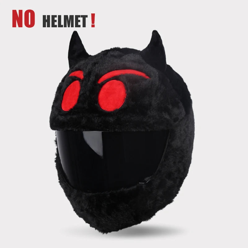 2025 New Funny Motorcycle Helmet Cover, Full Helmet Christmas Cap Gift, Personalized Motorbike Crash Case