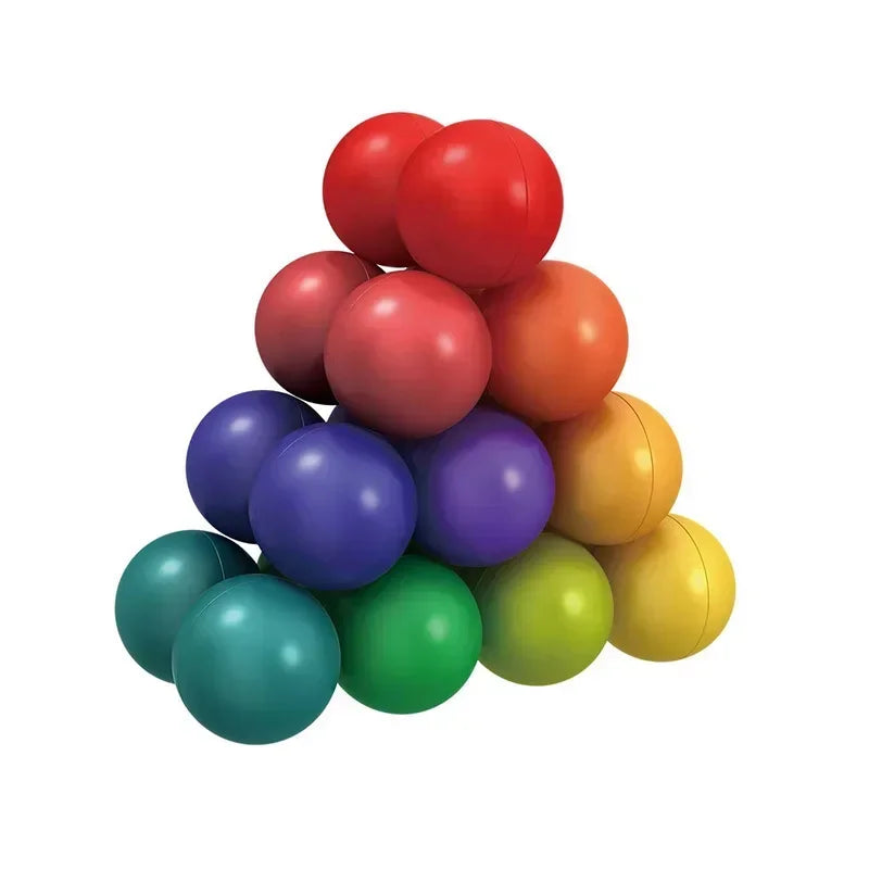 2025 3D Fidget Puzzle Ball Toy – Endless Twist & Turn Flexible Joint Stress Relief Desk Sculpture, Sensory Toy for Kids & Adults Gift