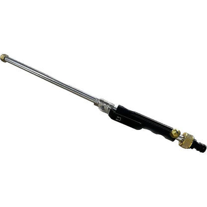 Heavy-Duty High-Pressure Water Spray Gun – Durable Aluminum Alloy with 2 Nozzles for Car & Garden Cleaning