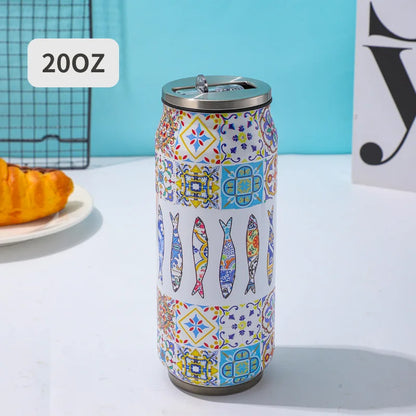 500ml 304 Stainless Steel Insulated Tumbler - Thermal Cup for Car, Coffee, Cola & Cold Drinks
