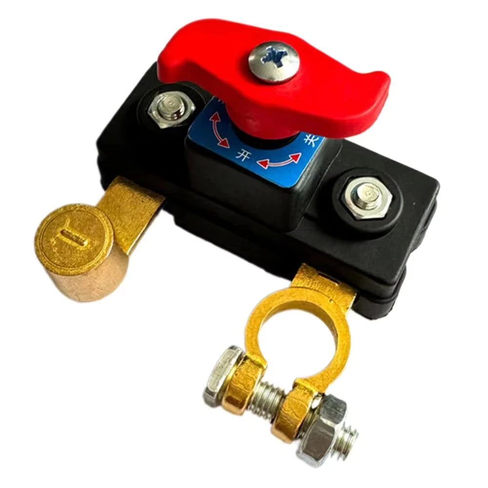 12V/24V Car Battery Cut-Off Switch – Automatic Circuit Breaker Disconnect, Anti-Leakage Power Protector Universal Auto Accessory