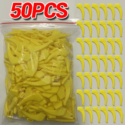 Anti-Slip Silicone Ear Hooks for Glasses | Elastic Eyewear Grip, Temple Holder & Fastener Accessories