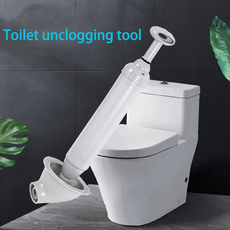 Multifunctional Silicone Toilet Plunger – High Pressure Vacuum Pump Anti-Blocking Drain Cleaner Tool